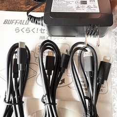 BUFFALO ラクレコ スマートフォン用CDレコーダー ケーブルモデル
の画像