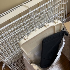  猫ケージ ハンモック キャスター 付き の画像