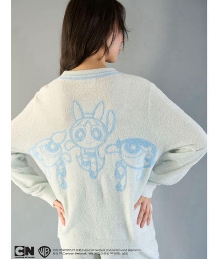 SNIDELHOME The Powerpuff Girls ニットカーディガン