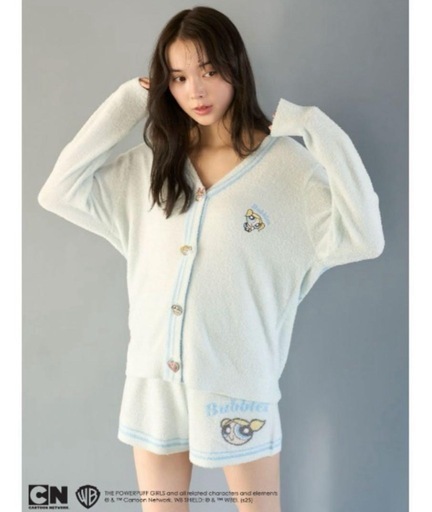 SNIDELHOME The Powerpuff Girls ニットカーディガン