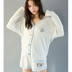 SNIDELHOME The Powerpuff Girls ニットカーディガンの画像