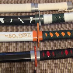 6本セット 鬼滅の刃 日輪刀風 おもちゃの刀の画像