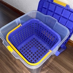 ボックス  バケツ 蓋付き の画像