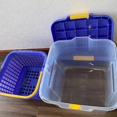 ボックス  バケツ 蓋付き の画像