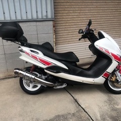 マジェスティ125FI インジェクション Uber用 ヤマハカラーの画像