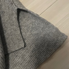 ニット　グレー　Lサイズの画像