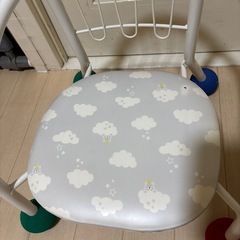 子供 豆イス2つの画像
