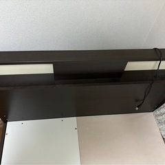 セミダブル　ベッドフレーム　ニトリの画像