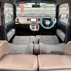 低走行7万キロ台！月々9千円〜分割可‼️☆人気☆ミラココア プラスX ☆車検2年付き！【名義変更代込み】Bluetooth対応ナビ付き☆走行中DVD見れます☆圧迫感無くおしゃれな内装☆ドライブレコーダー付き☆そのまま乗って帰れます‼️の画像