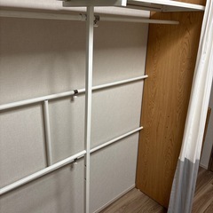 大容量洋服収納ラックをおゆずりしますの画像