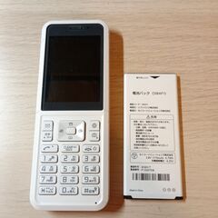 未使用 Simply 603SI ダークブルー おまけつきの画像