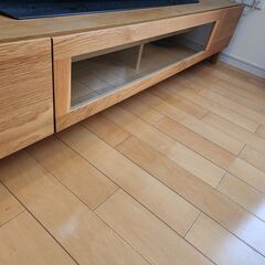 レッチェ 164TVボード OAKオーク材 (W164×D44×H35cm) 税込￥120,000の画像