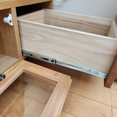 レッチェ 164TVボード OAKオーク材 (W164×D44×H35cm) 税込￥120,000の画像