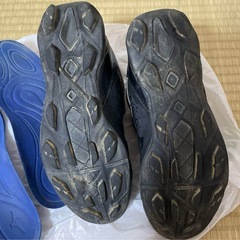 野球　ソフトボール　スパイク　ポイント　ミズノ　黒　22.5cm 中古　MIZUNO の画像