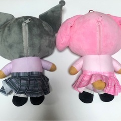 サンリオ　マイメロ　クロミ　日焼け　け　ぬいぐるみ　の画像