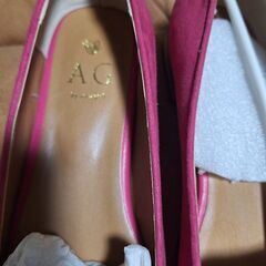 ピンク靴❕２４センチ新品の画像