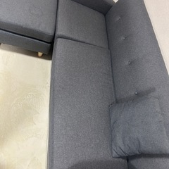 VENTOTAソファー肘付きL字クッション付きの画像
