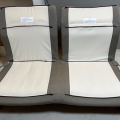 無印良品　ハイバックリクライニングソファの画像