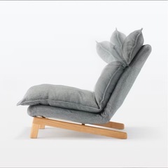 無印良品　ハイバックリクライニングソファの画像