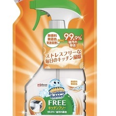 スクラビングバブル キッチンフリー 本体+詰替セットの画像