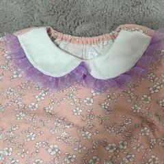70-80cm レース&リボンシャツ 2点セットの画像