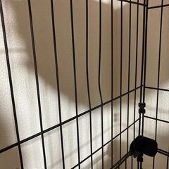 キャットケージ3段 ブラックの画像