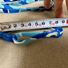【美品】お値下げ交渉可！超小型犬用リード＆首輪（定価2千円）の画像