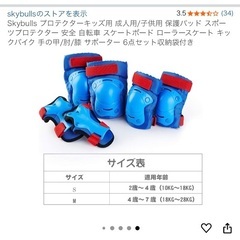 安心　プロテクター　6点の画像