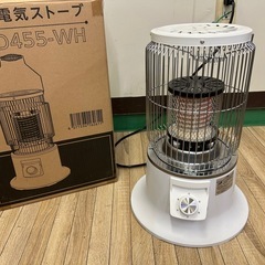 ③電気ストーブホワイトの画像