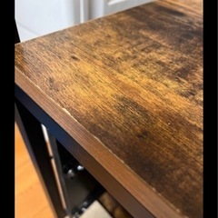 【訳あり】ニトリ　ハンガーラックセット(Nステイン)の画像