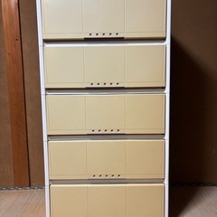 収納ケース/チェスト/5段の画像