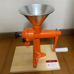 手動式　小麦粉用粉砕機 (オレンジ色)の画像
