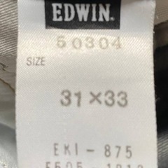 【決まりました】EDWIN 503  w31の画像