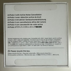 Apple Store正規品 AirPods 4  アクティブノイズキャンセリングの画像