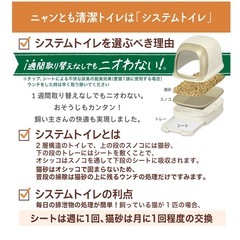 システム猫トイレの画像