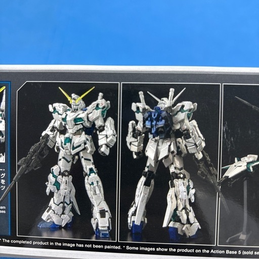 ガンプラ　RG 1/144 ガンダムベース限定 RX-0 ユニコーンガンダム (最終決戦仕様) [スペシャルコーティング]