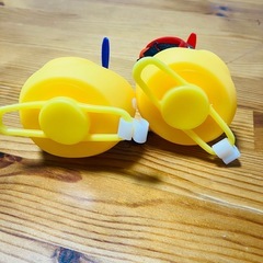 無料　アヒル　自転車　飾りの画像