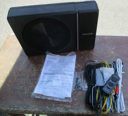 ☆ ケンウッド KENWOOD KSC-SW30 チューンアップ・サブウーファー TUNE UP SUBWOOFER◆クラス最大出力の