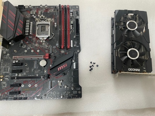 動作確認済み】MSI Z390マザーボード & RTX 2060 (ドラ) 扶桑の
