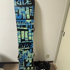 RIDE DH2 SERIES スノーボードセット（ビンディング・ブーツ・袋付き）の画像