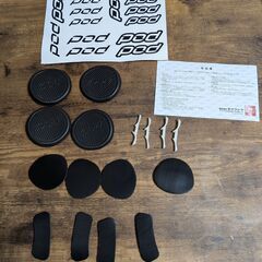オフロード ニーブレース POD K4 2.0 サイズM/L 専用ケース 付属品付きの画像