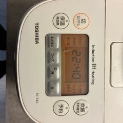 3合炊き　炊飯期　TOSHIBA RC-5XL　の画像