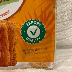 トップココ　ココナッツクラッカー ごま味の画像