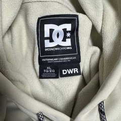 スノーボード　DC 撥水パーカーの画像