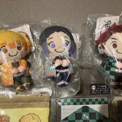 【新品未使用】鬼滅の刃 ぬいぐるみと文房具セット　おまとめ　10点の画像