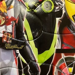 【取引中】仮面ライダー　パズル　あげますの画像