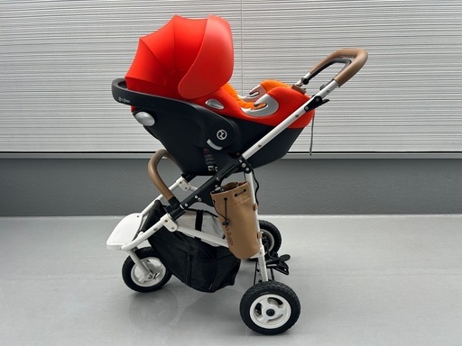 配送、お値下げ可　　エアバギー　ココプレミア　ミッドナイトブルー　サイベックス　セット