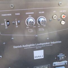 ☆ダリ DALI SUBE9F E-9F サブウーファー ウーバー◆小型軽量で且つ出力が大きいClass Dアンプを搭載の画像