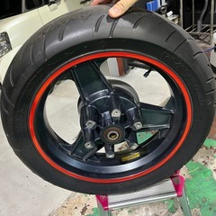 Vmax1200 ダイマグ リアホイールの画像