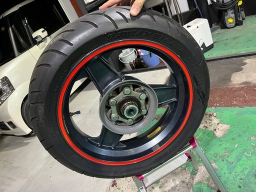 Vmax1200 ダイマグ リアホイール